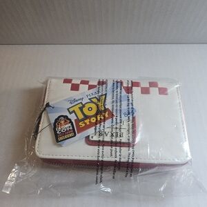 White and Red Kids Wallet